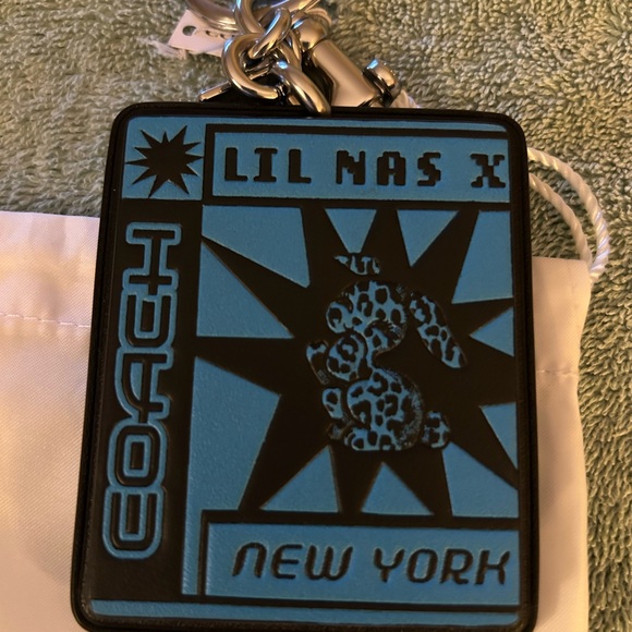 NWT Coach Lil Nas X Drop Bunny Bag Charm - Picture 4 of 4